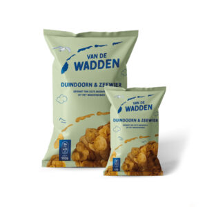 van de wadden duindoorn en zeewier chips