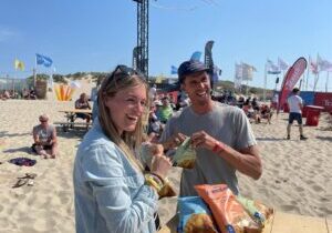 chips eten met Rianne Broekman en Dorian van Rijsselberghe